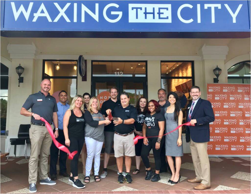 Ribbon Cutting Waxing The City Palm Beach Gardens Palm Beach