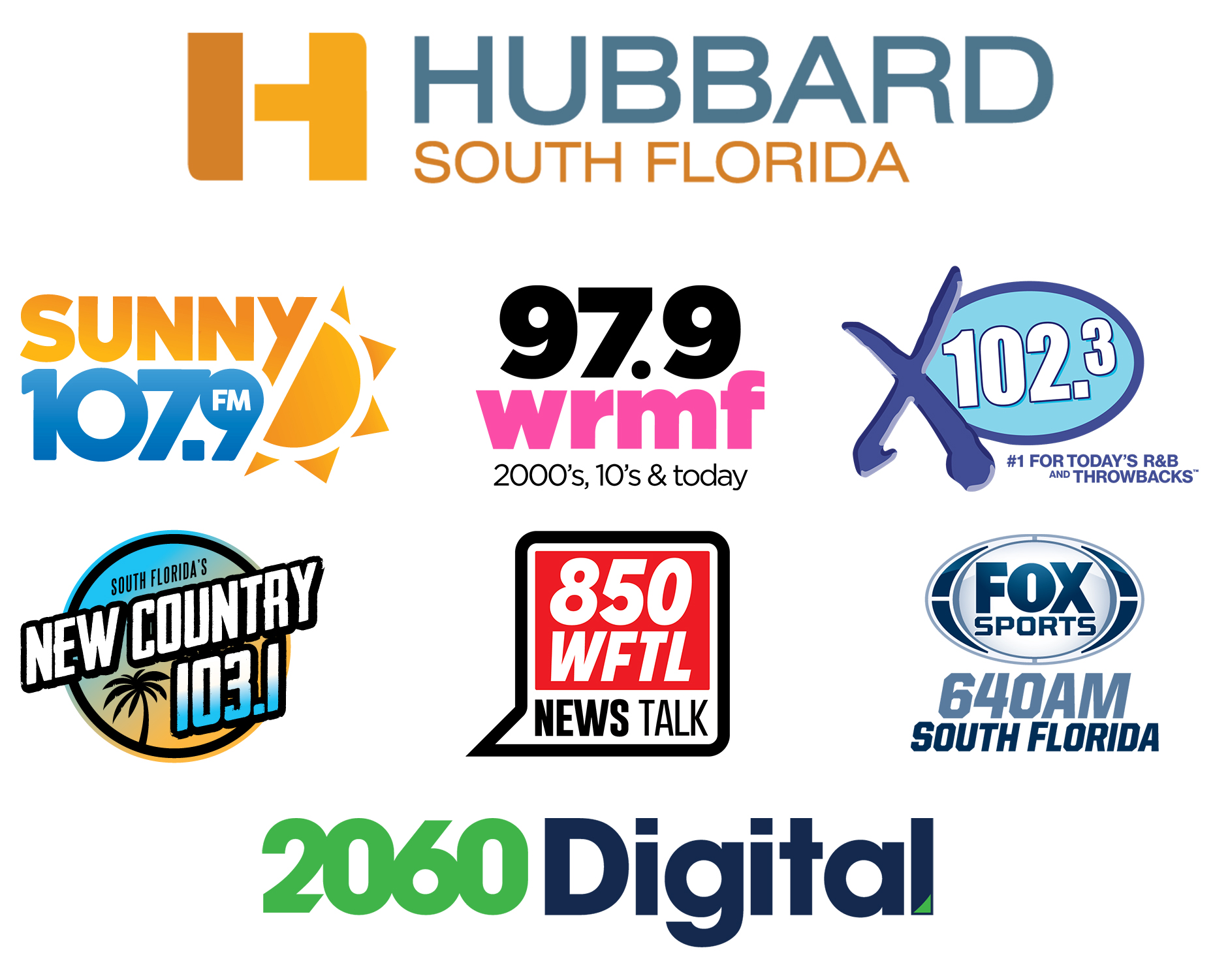 Official Radio Partner - Hubbard Radio Logos_Stacked_SR